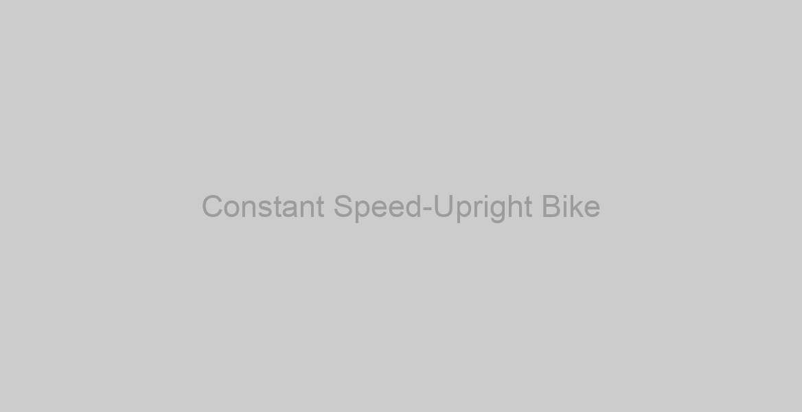 Constant Speed-Upright Bike